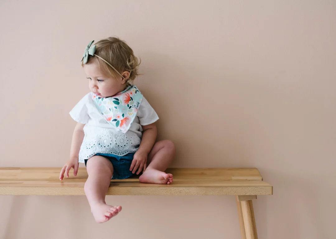 Leilani Baby Bandana Bib- 4 Pack