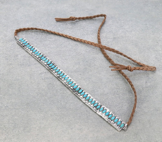 Western Navajo Style Pearl Trucker Hat Chain