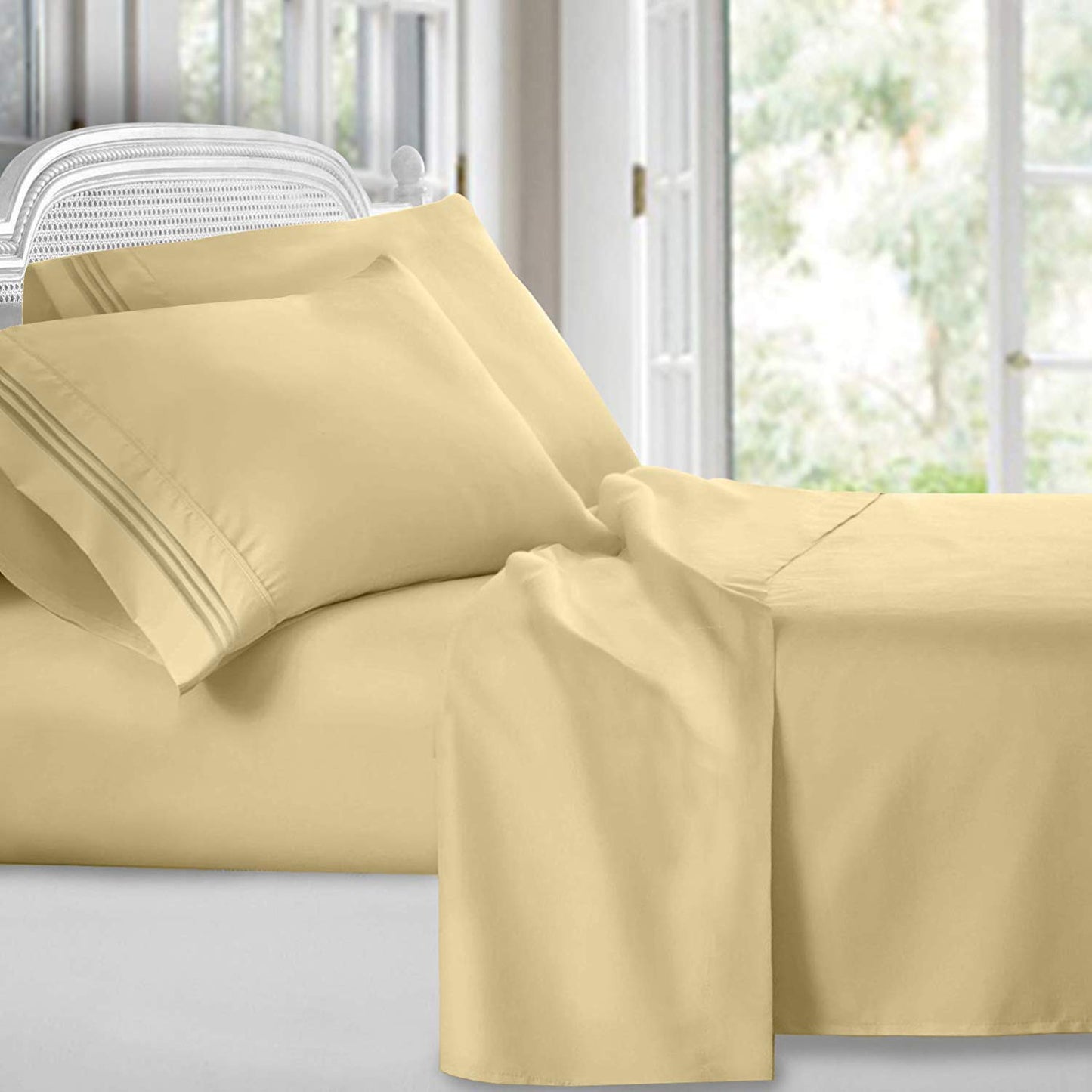 Cali King Premier 1800 Count Sheet Set