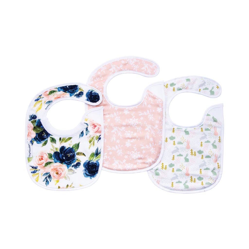 Blush Kaffle® Feeder Bib - Set of 3