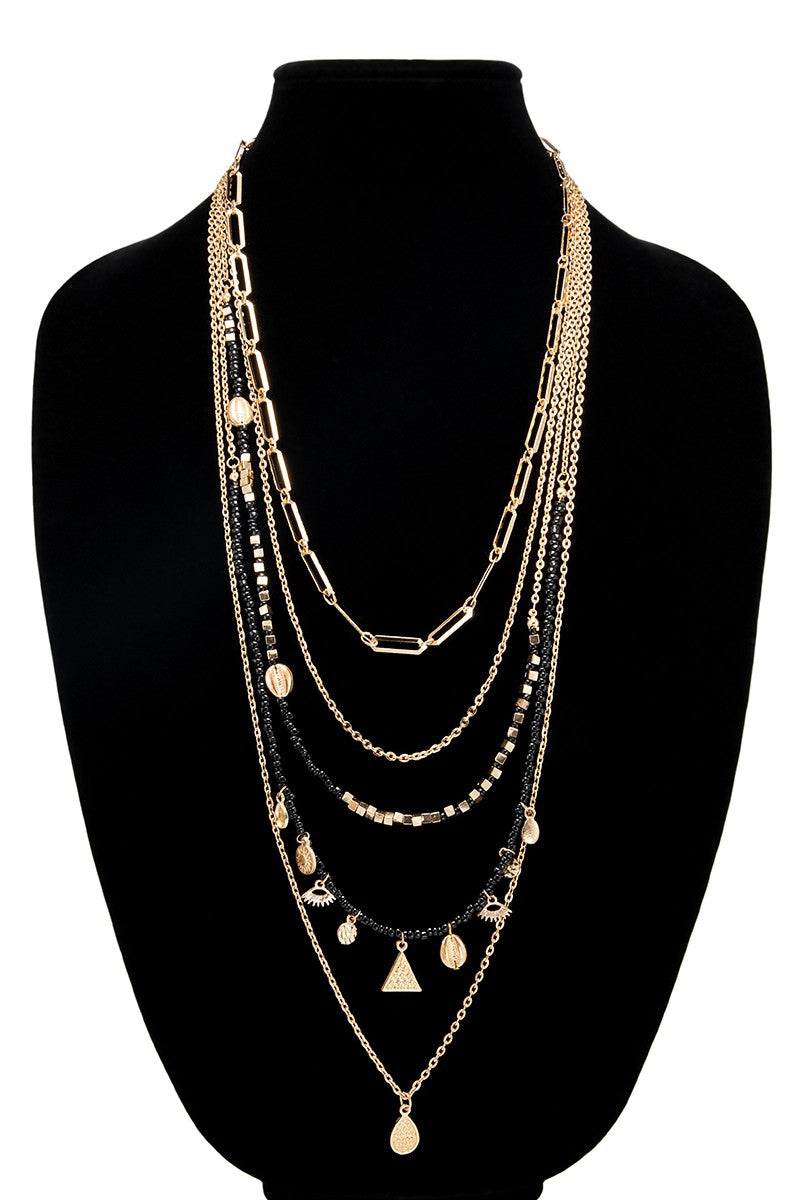 Avec 5 Layered Necklace