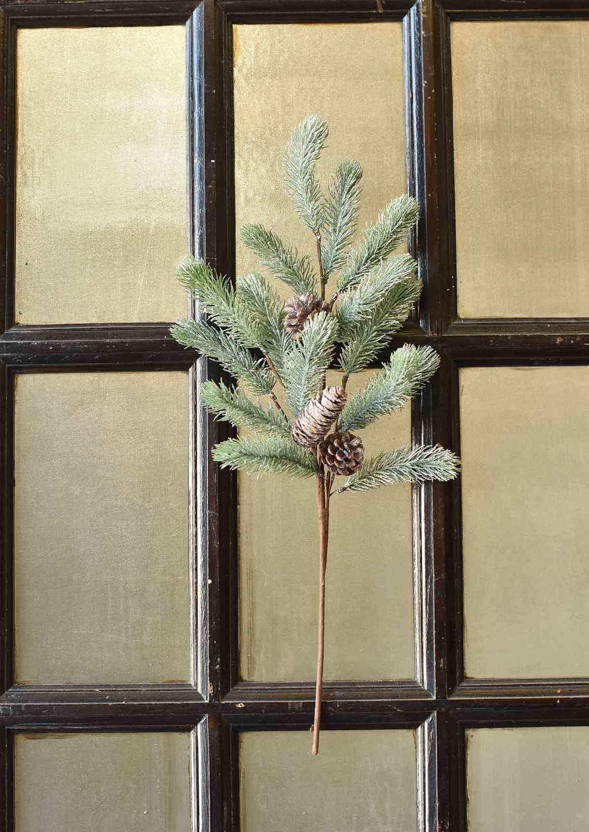 Icy Scots Pine Spray