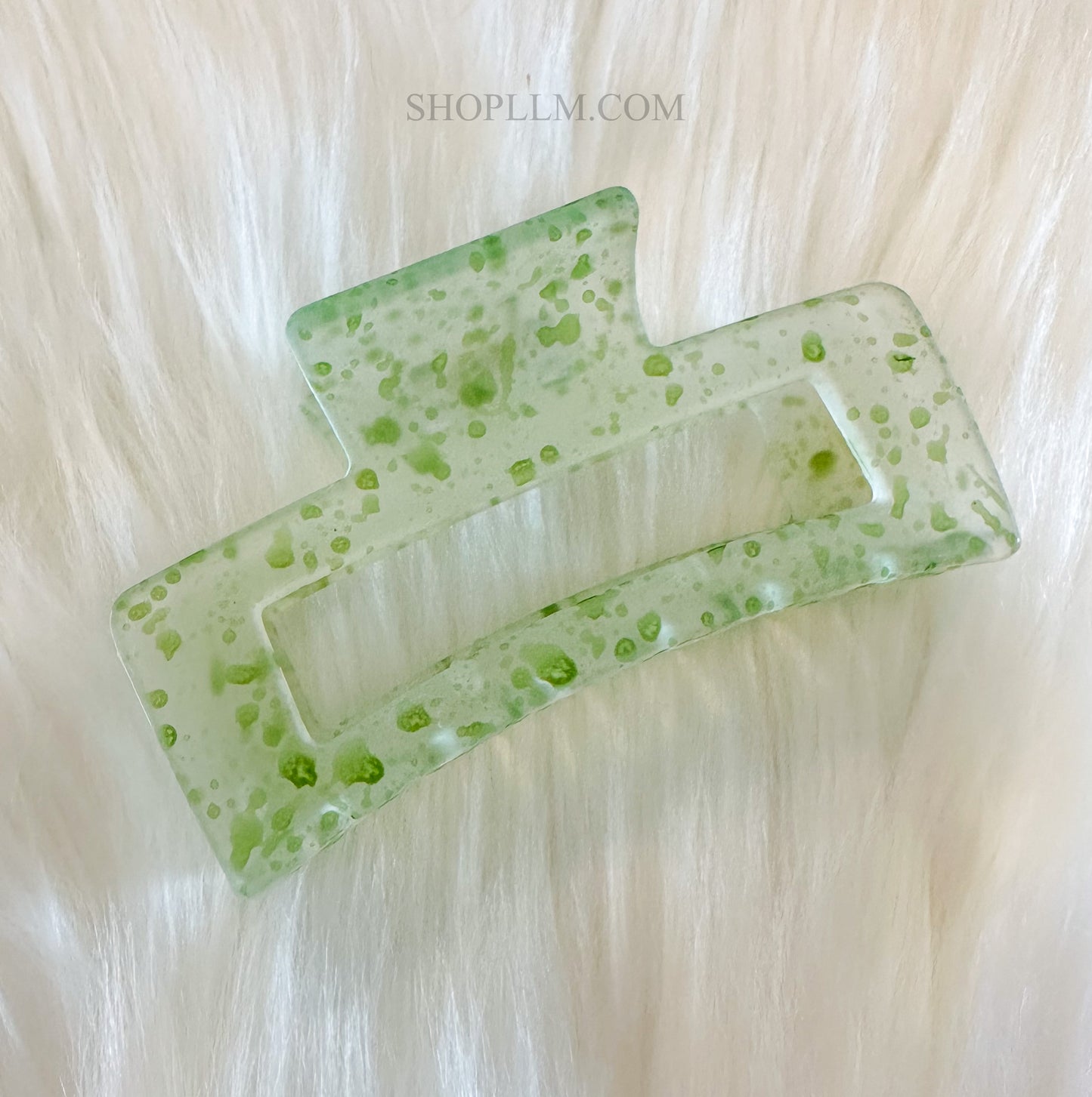 Hot Girl Confetti Hair Claw