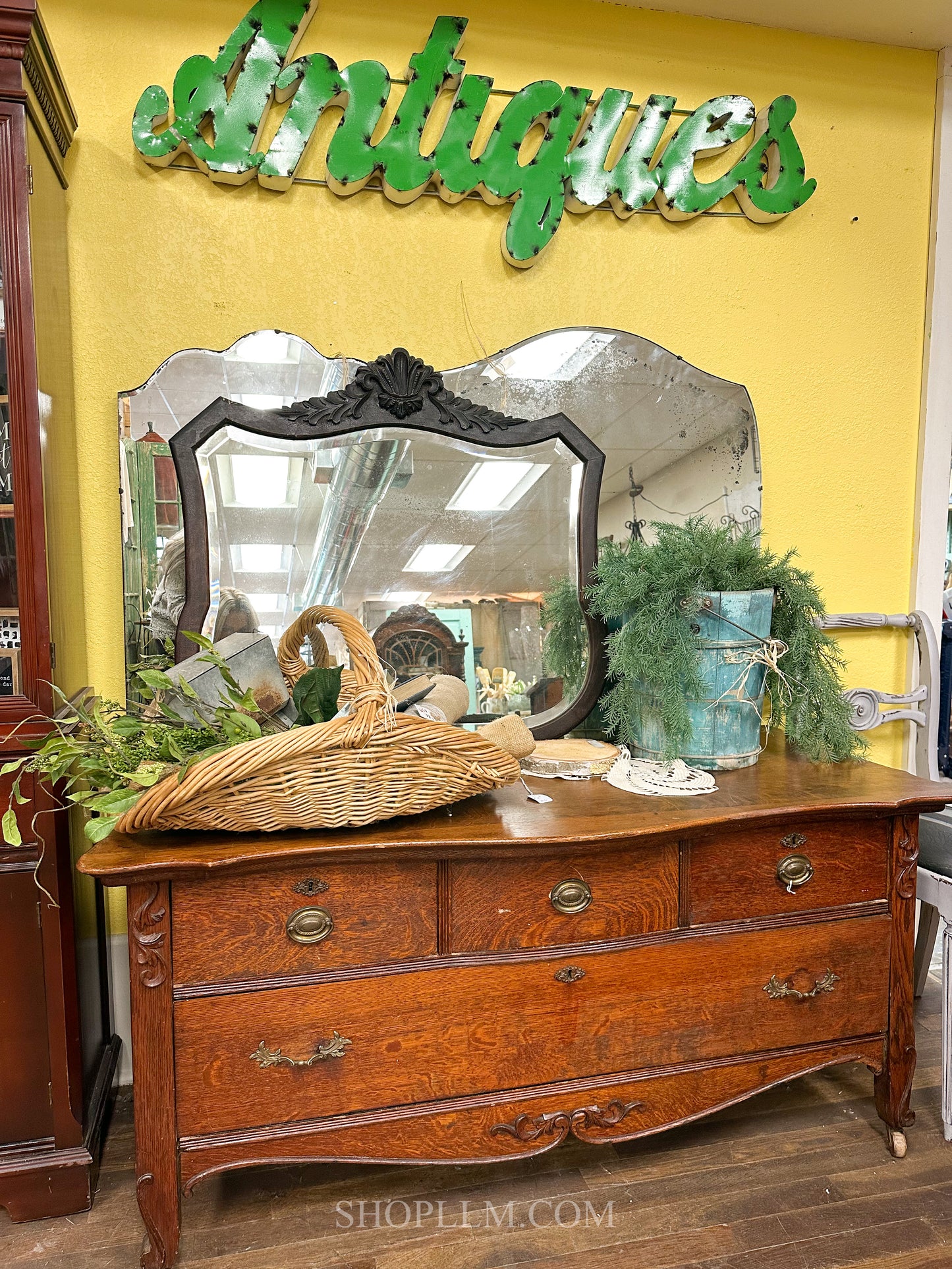 Ornate Oak Chest of Drawers
