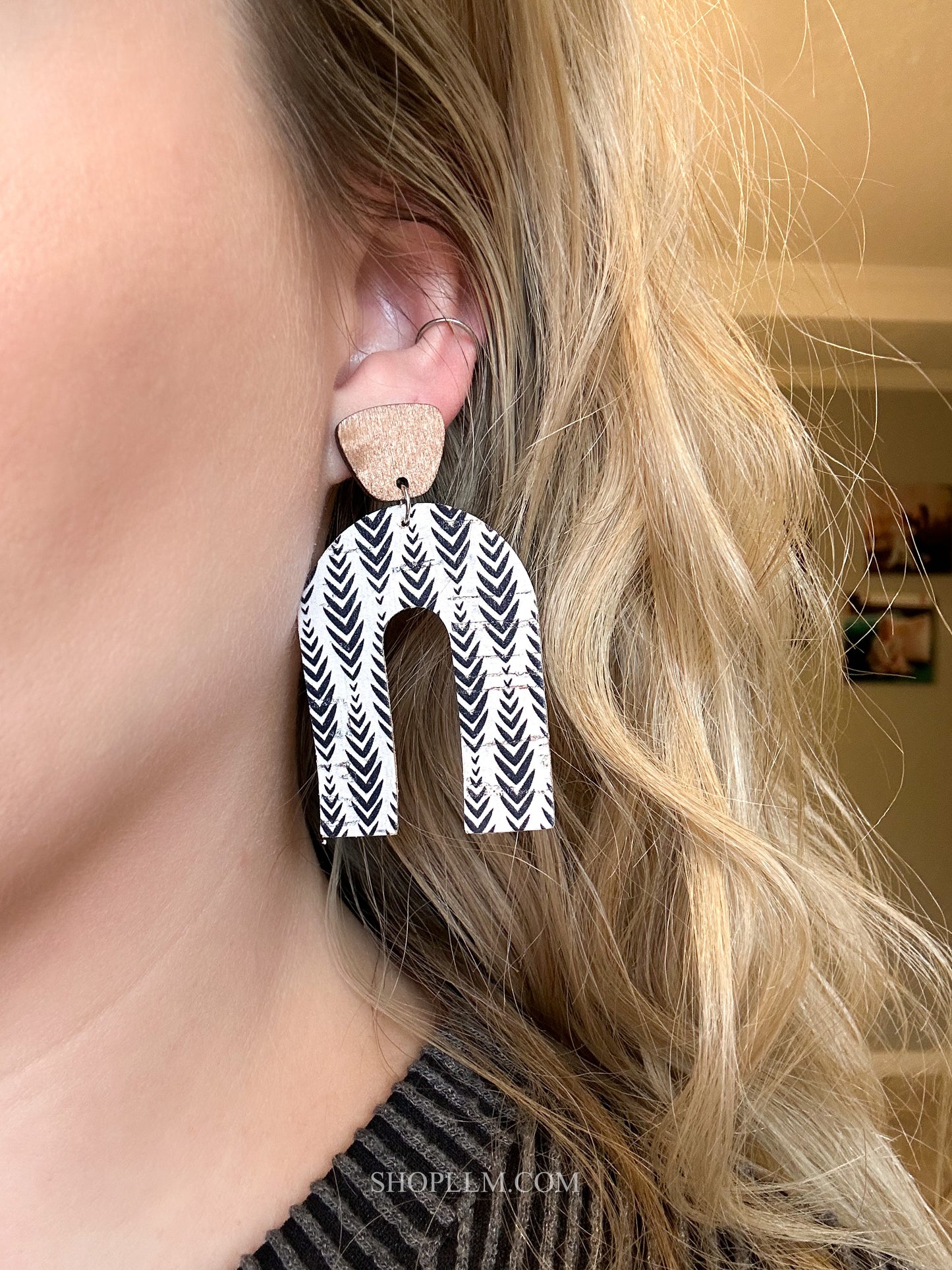 Boho Rainbow Vine Earrings
