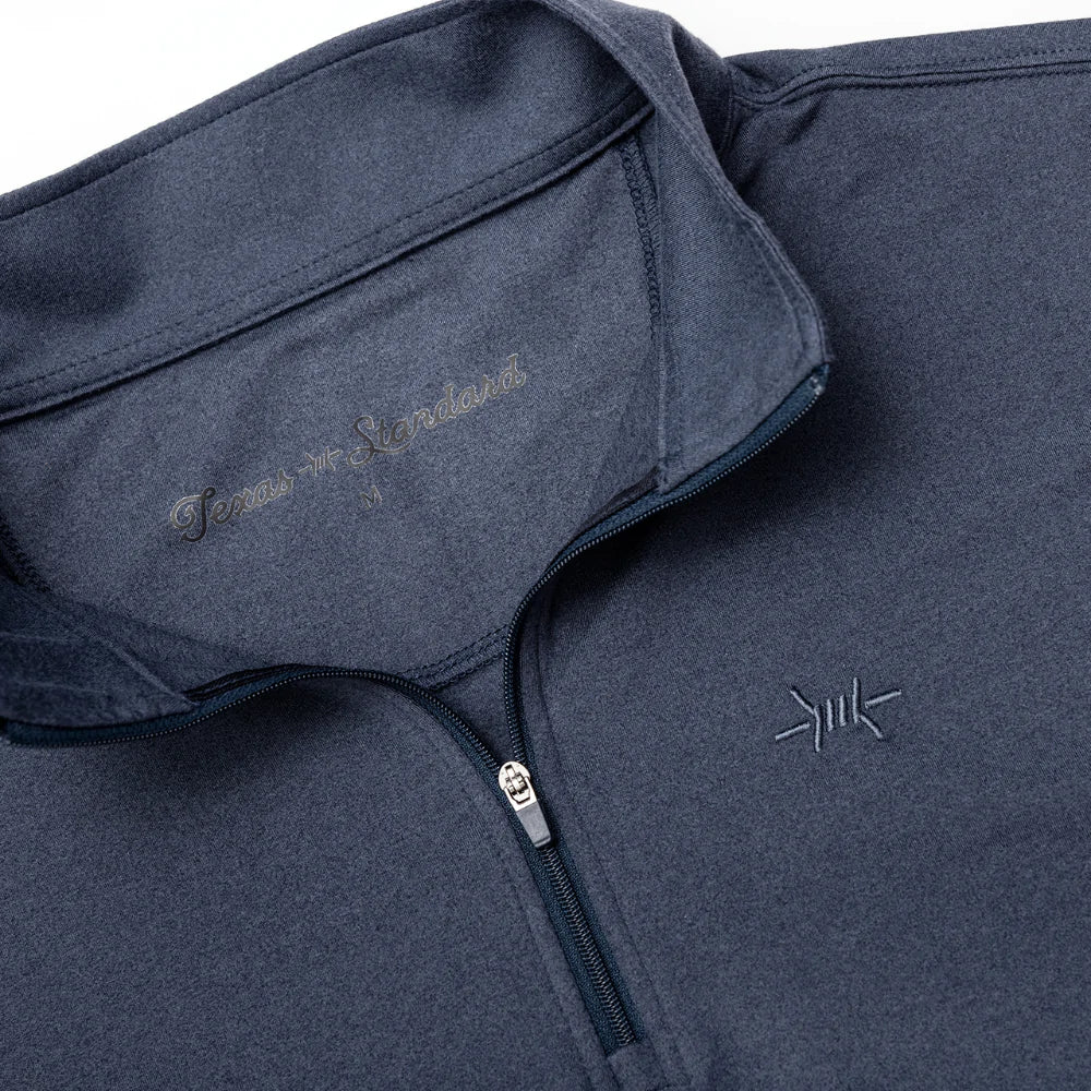 Performance Hybrid Pullover1/4 Zip Navy