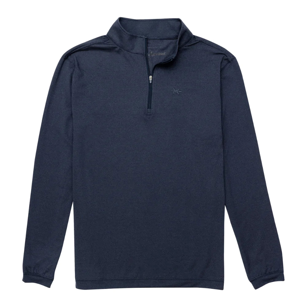 Performance Hybrid Pullover1/4 Zip Navy