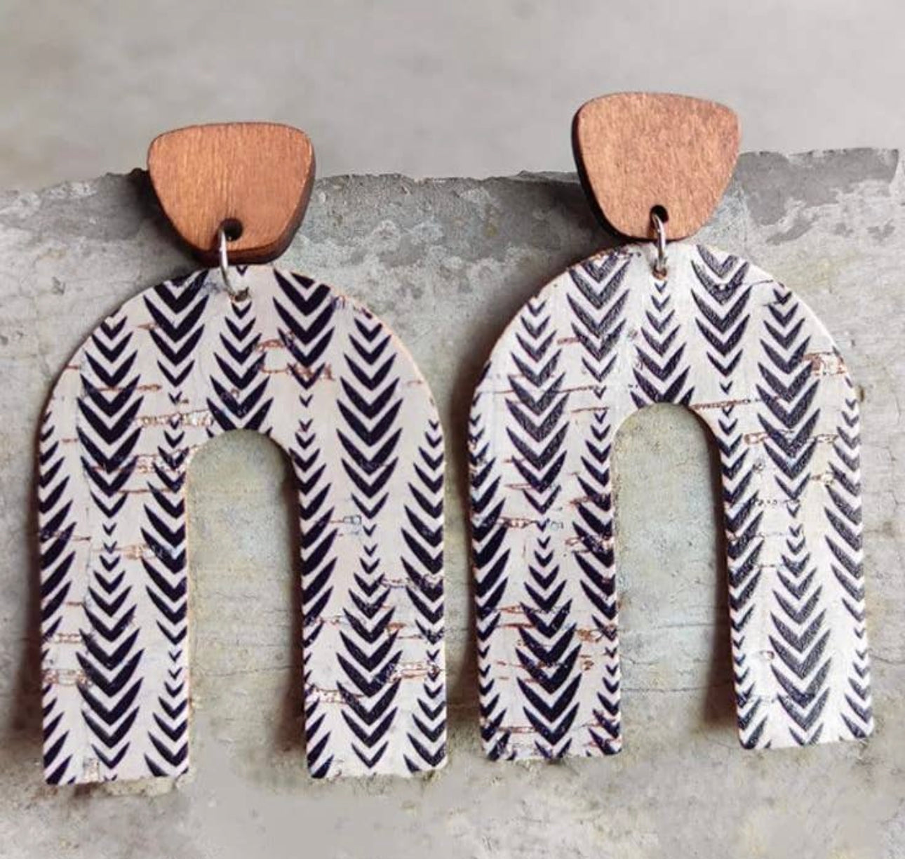 Boho Rainbow Vine Earrings