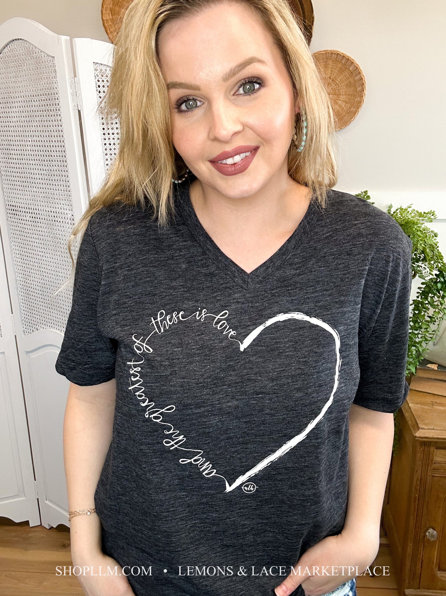Greatest is Love Graphic Tee
