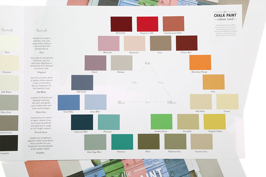 The Chalk Paint® Colour Card