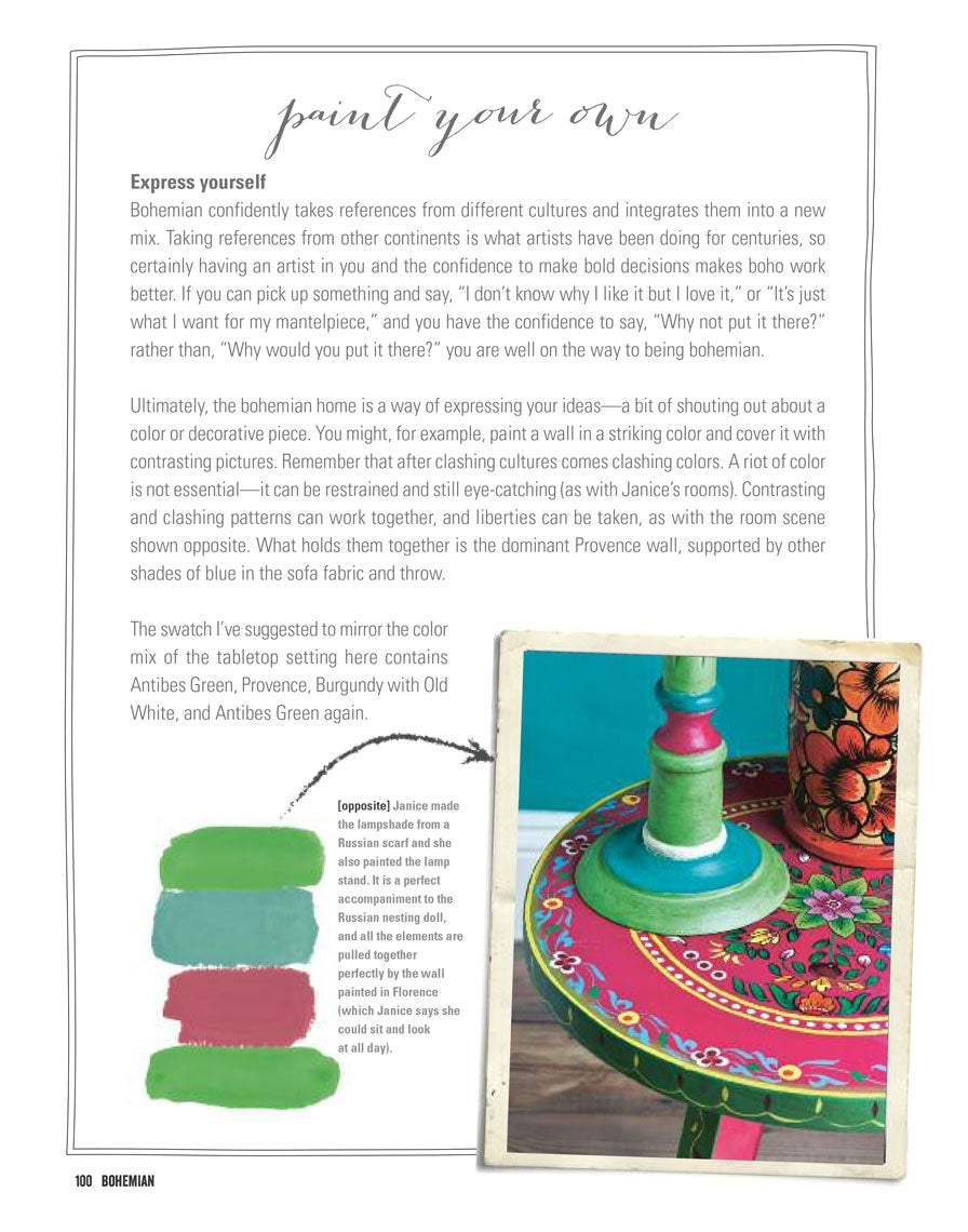 Annie Sloan's Room Recipes for Style and Colour