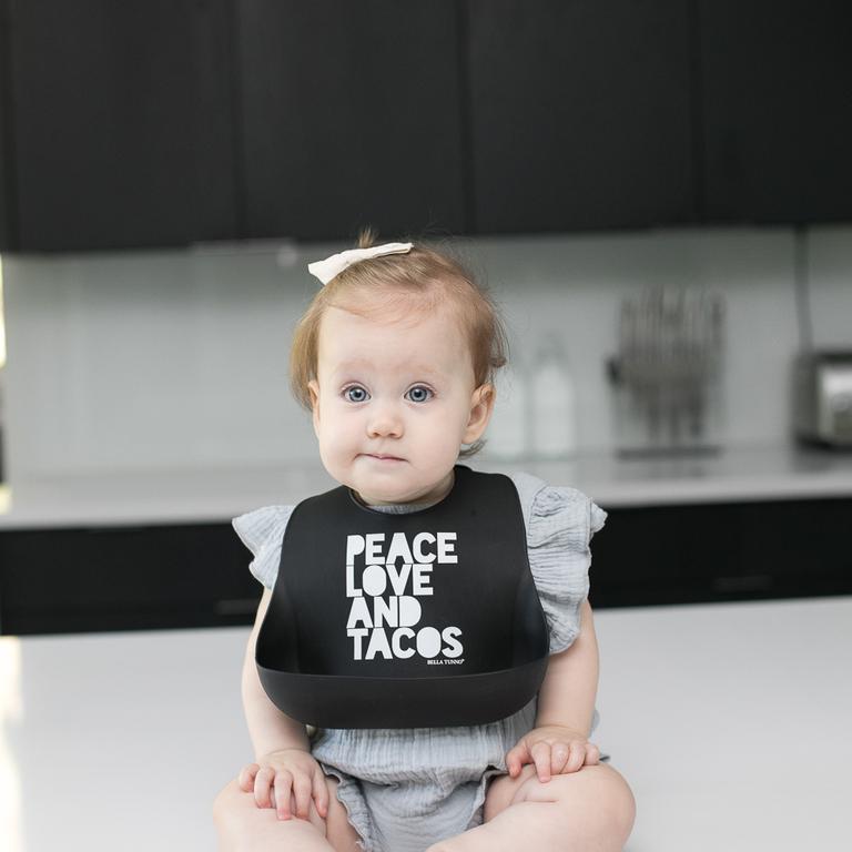Peace, Love, Tacos Wonder Bib