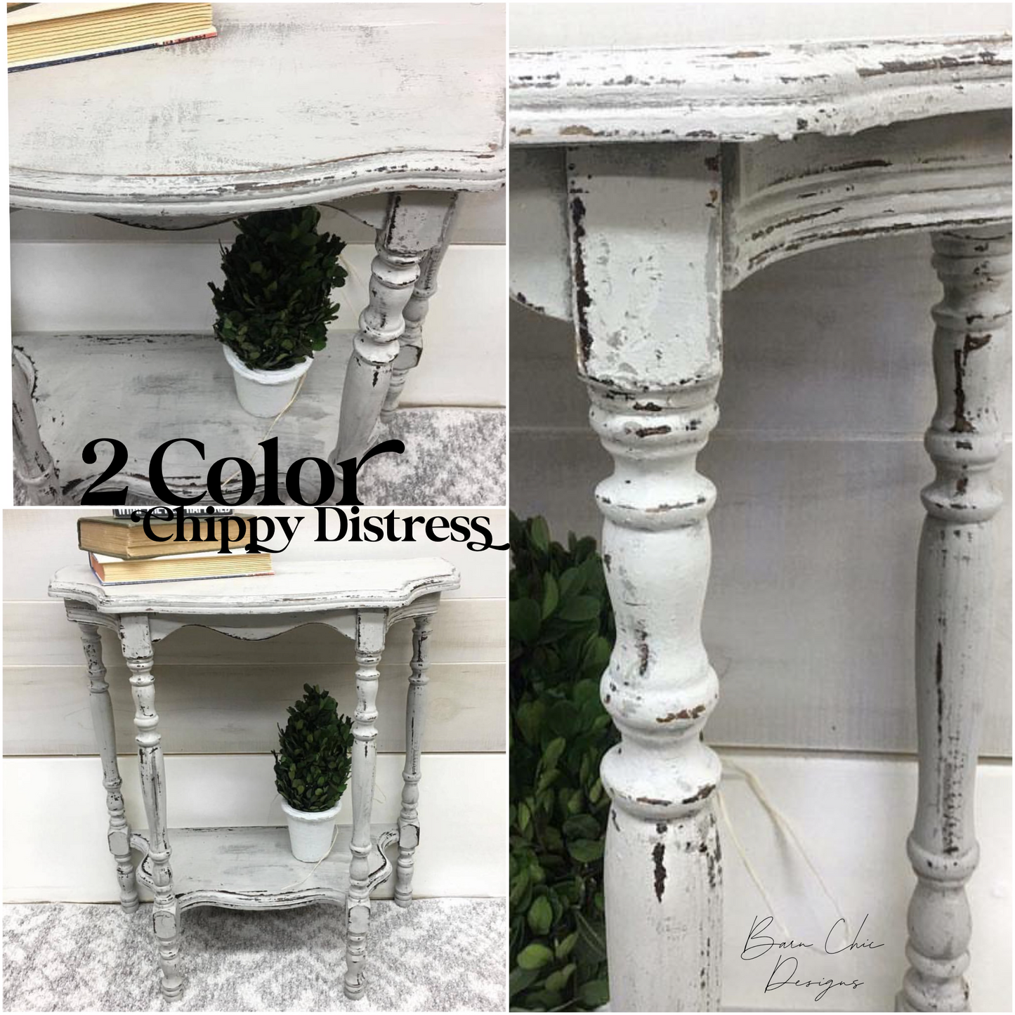 APRIL 8TH Bring Your Own Piece | Two Color Distressing with Chalk Paint!