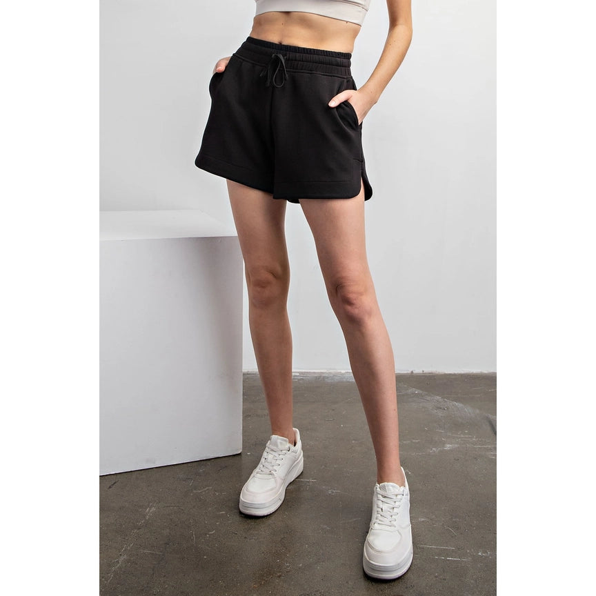 Black Classy Short Pants