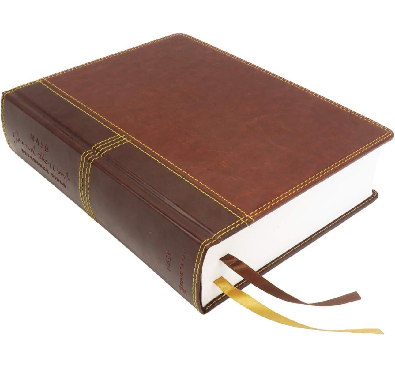 NASB, Journaling Bible Soft Leatherback (Joni’s Journaling Bible)