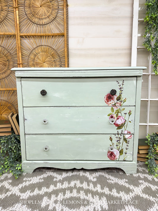 Coolabah Floral Chest of Drawers