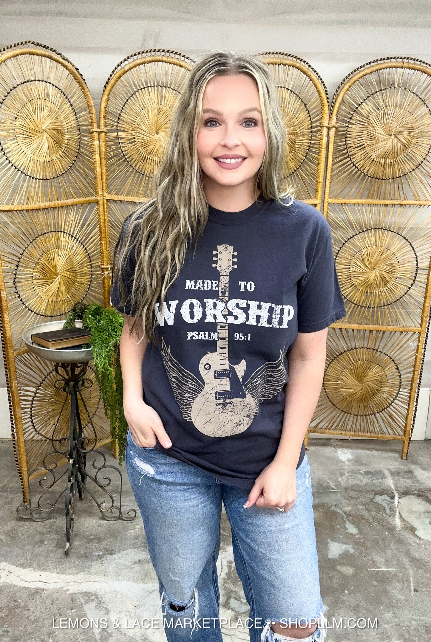 Made To Worship Graphite T-Shirt