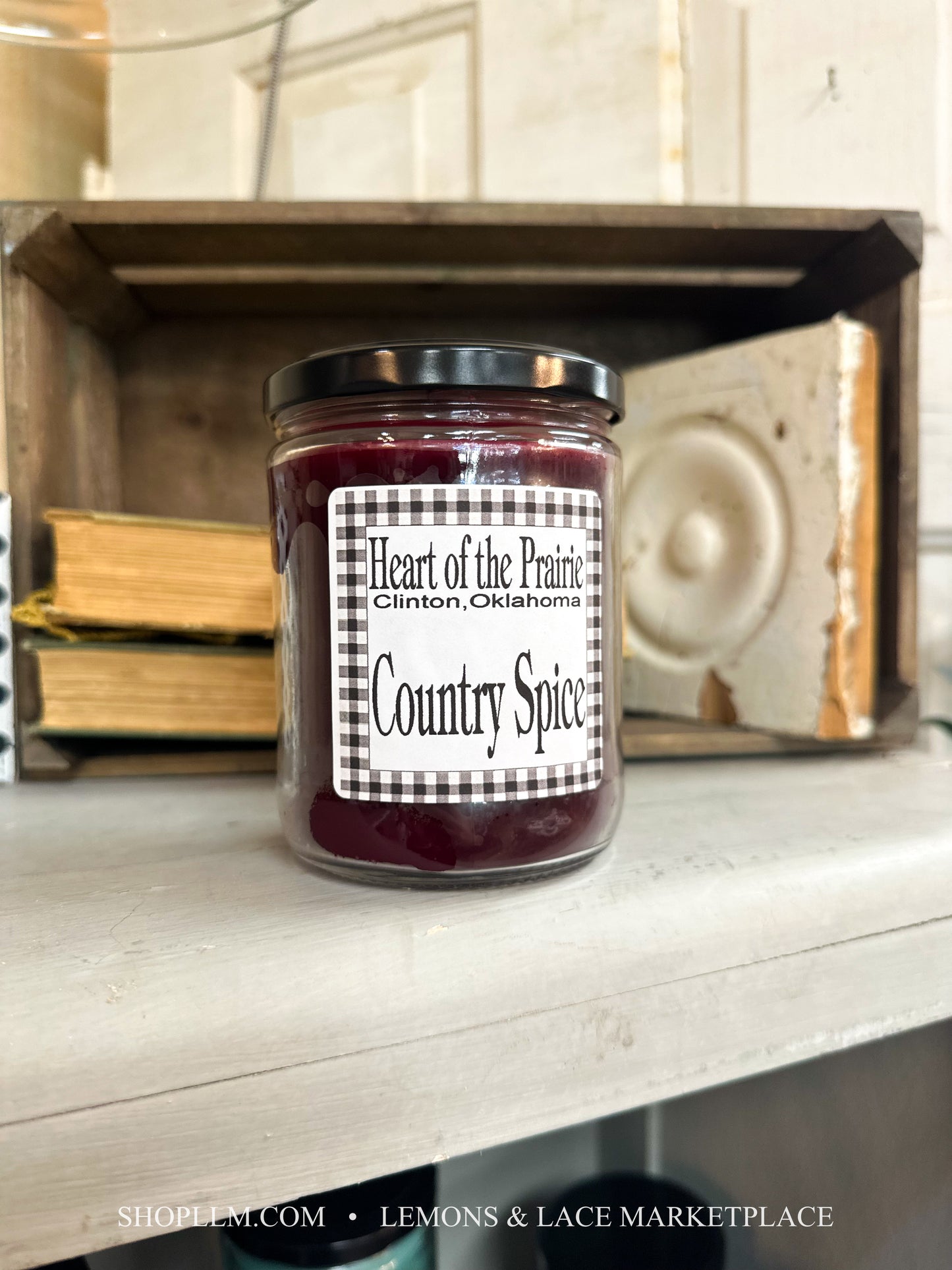 CANDLE - COUNTRY SPICE-WOODWICK