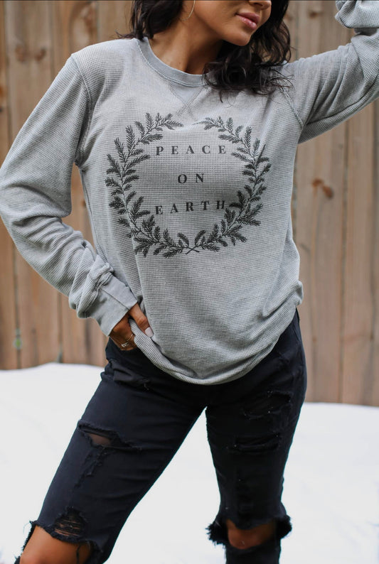 Peace on Earth Long Sleeve Thermal