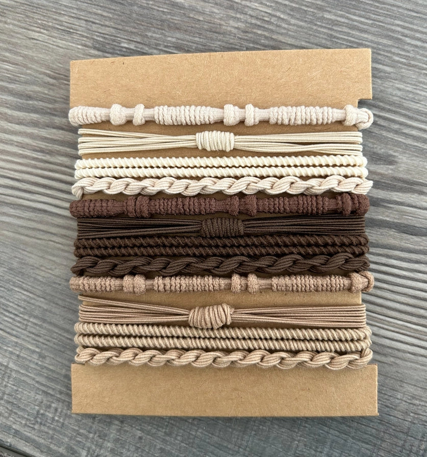 Boho Bracelet Hair Ties