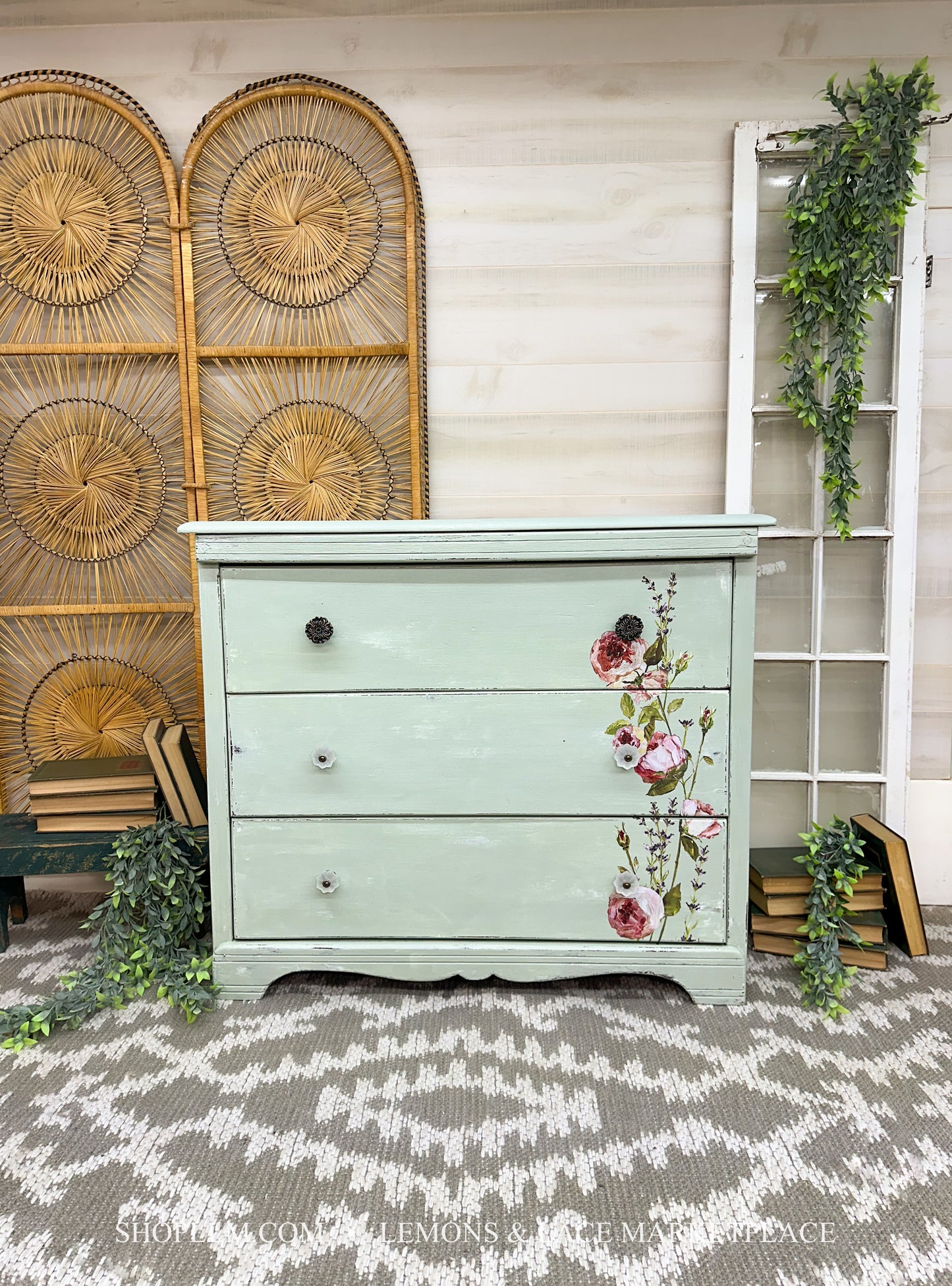 Coolabah Floral Chest of Drawers