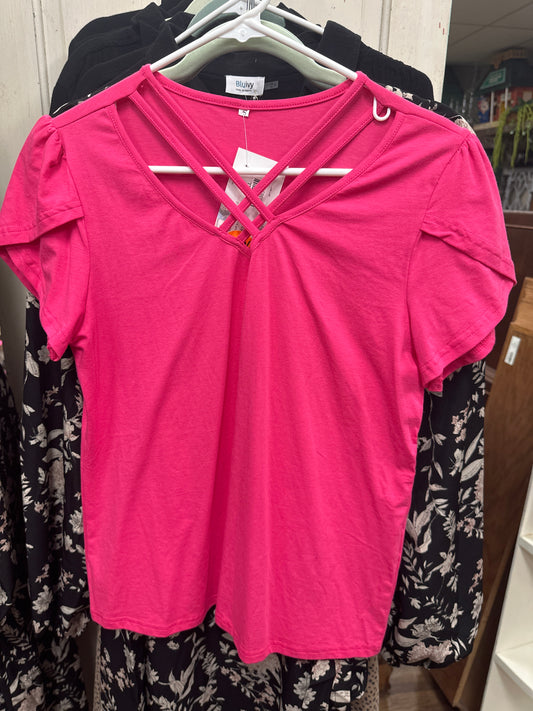 TULIP SLEEVE TOP