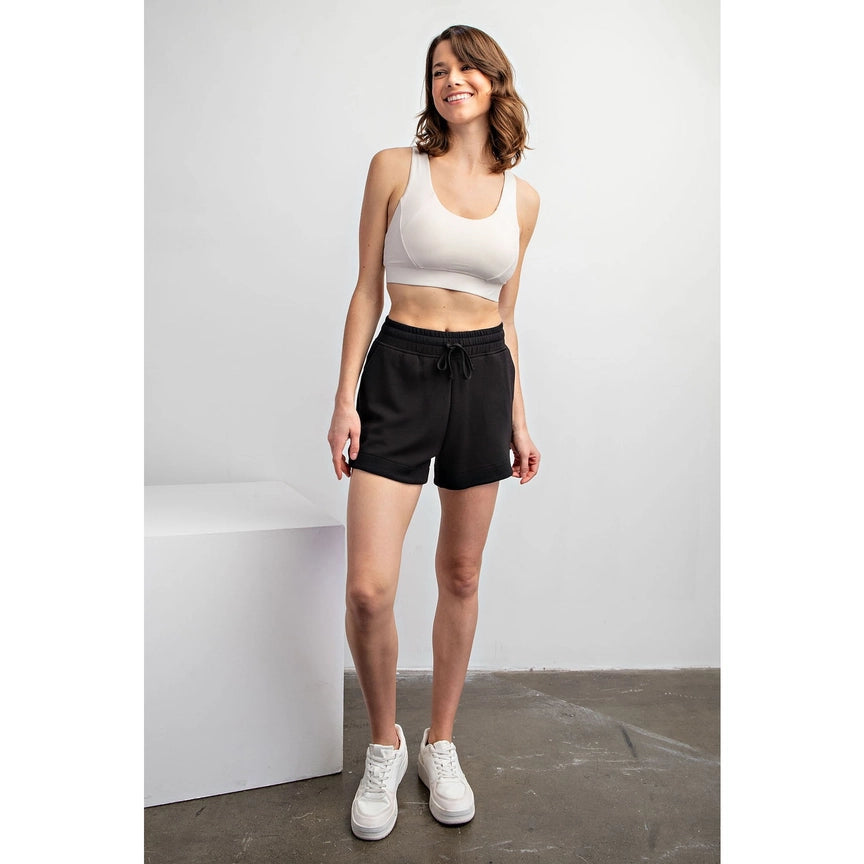 Black Classy Short Pants