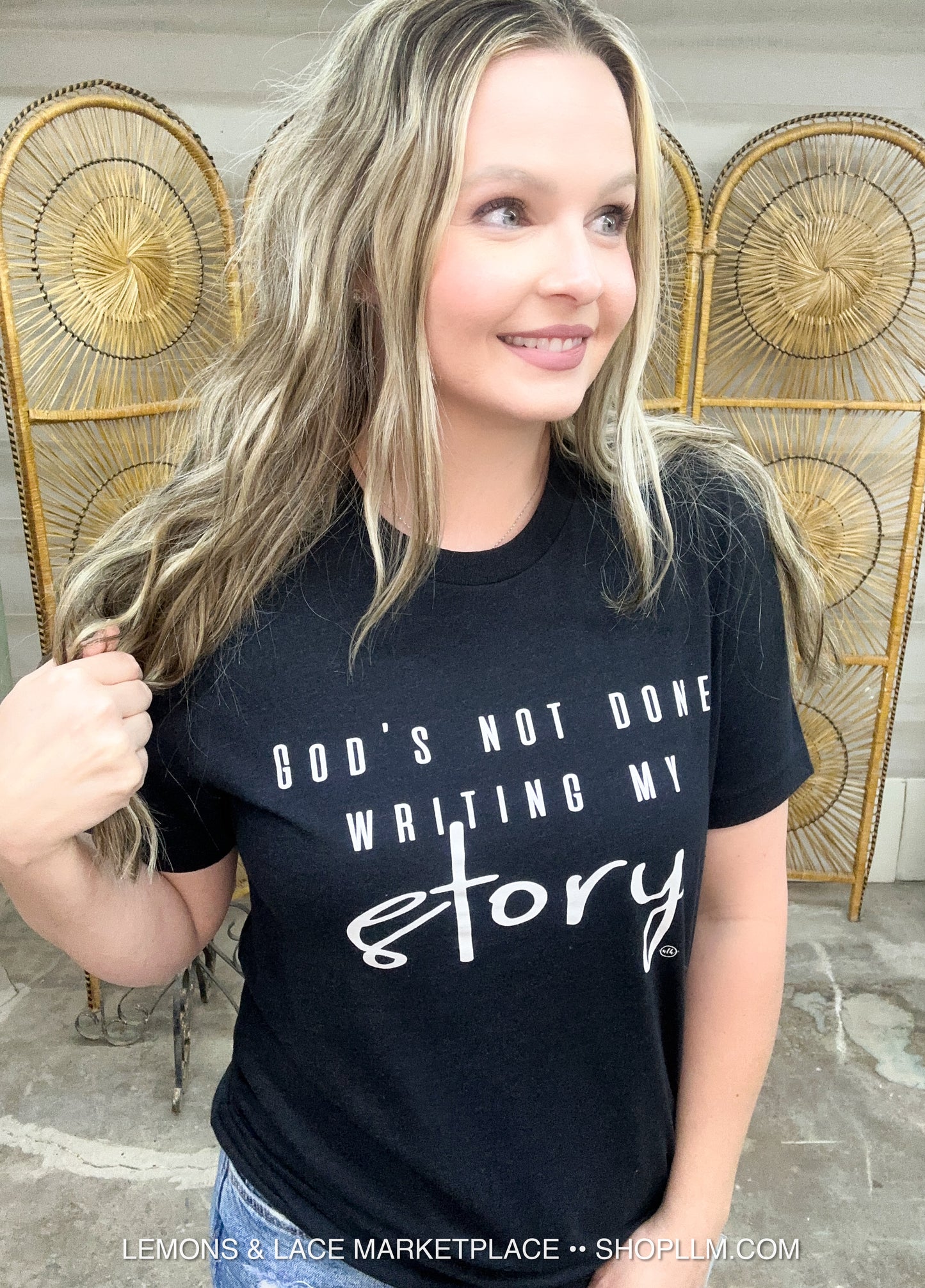 GOD'S NOT DONE TOP