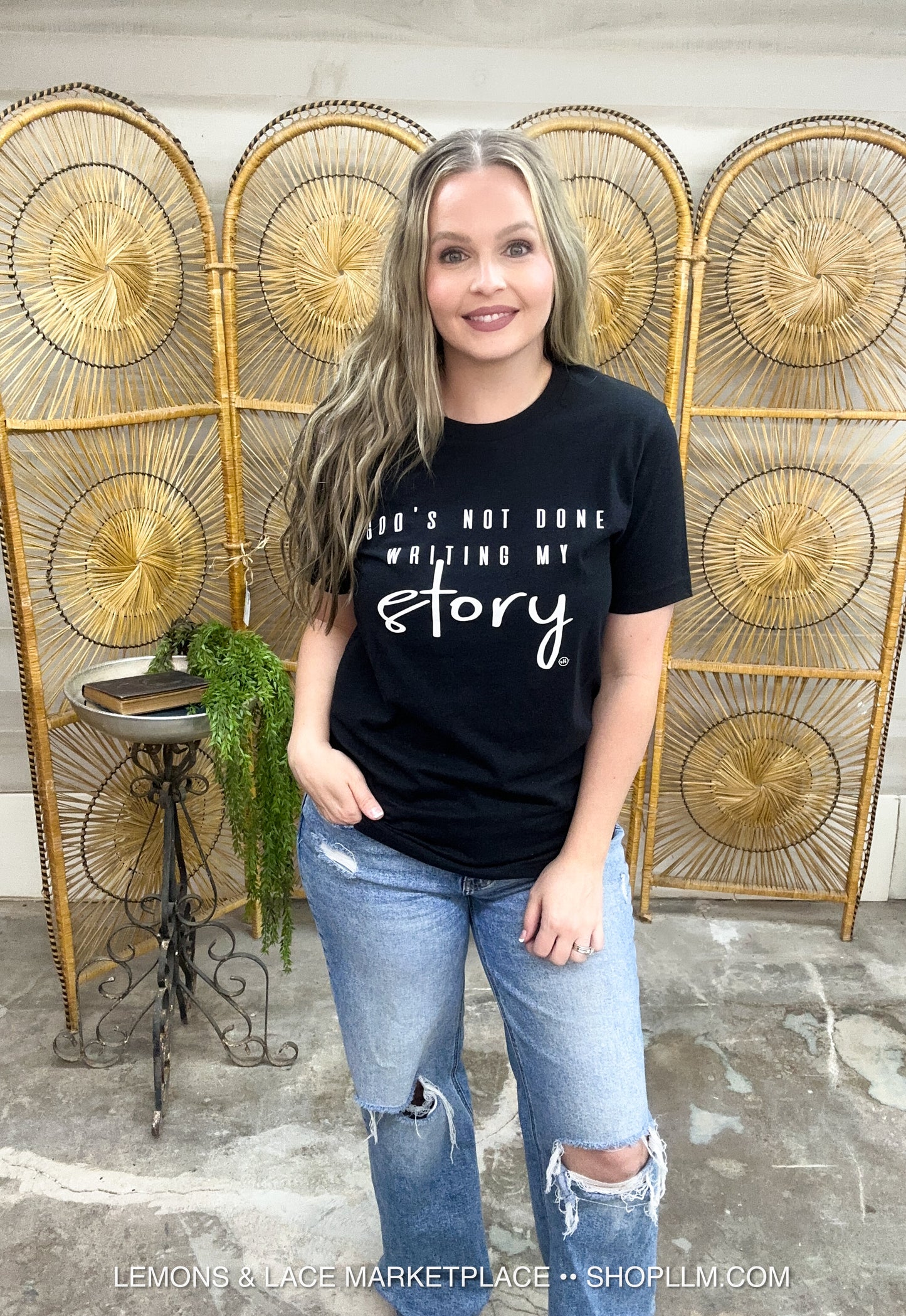 GOD'S NOT DONE TOP