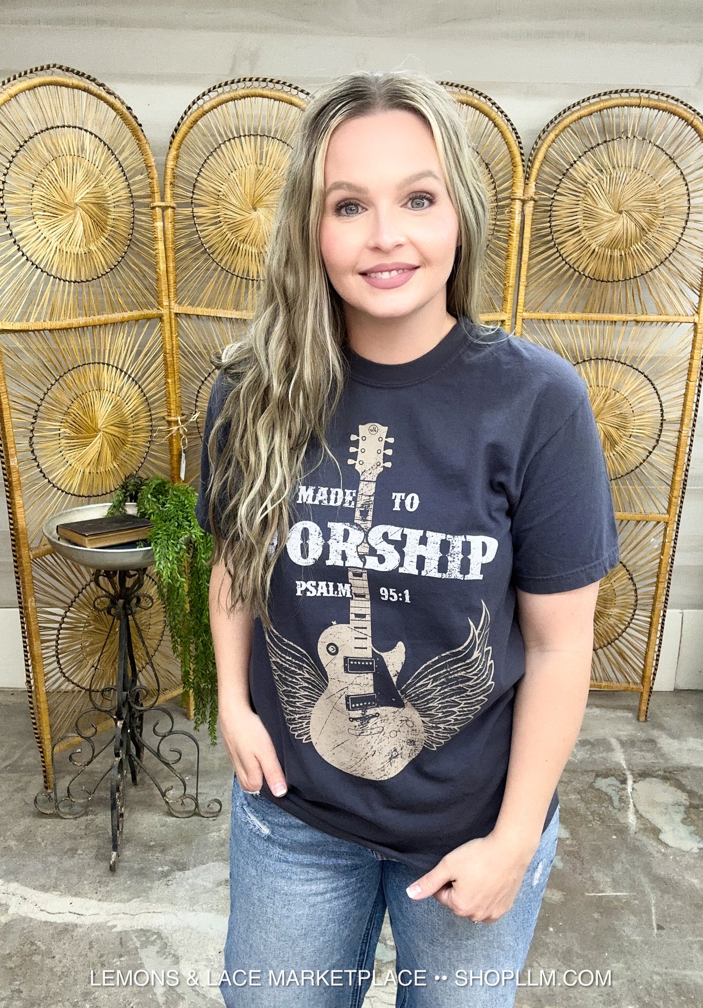Made To Worship Graphite T-Shirt