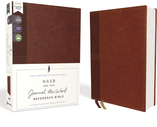 NASB, Journaling Bible Soft Leatherback (Joni’s Journaling Bible)