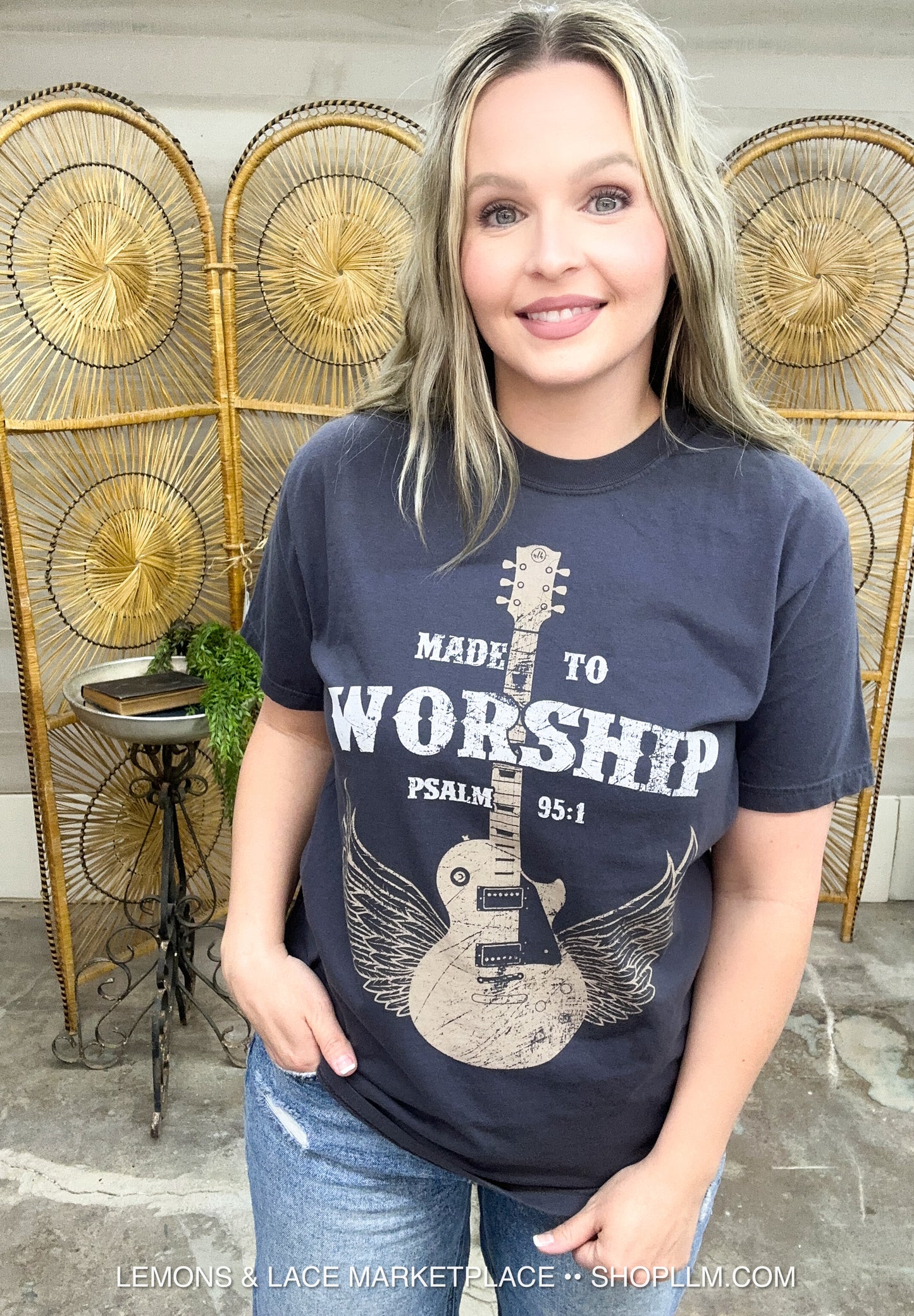 Made To Worship Graphite T-Shirt