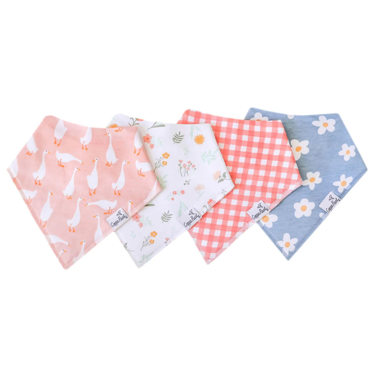 Goosie Bandana Bib Set (4-Pack)