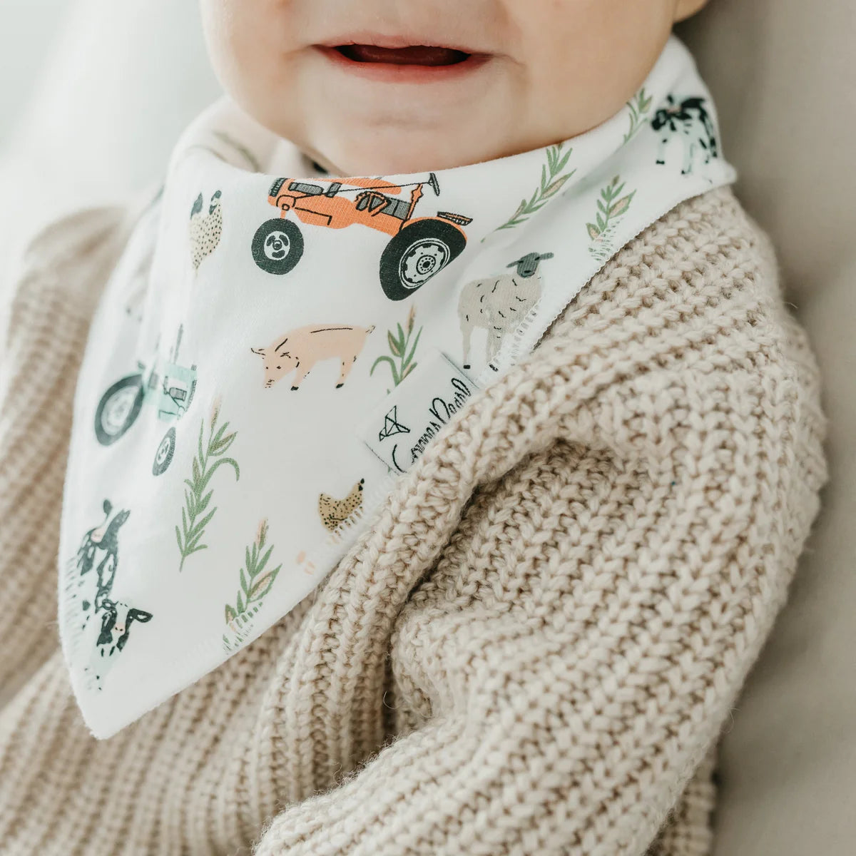 Jo Baby Bandana Bib Set (4-pack)