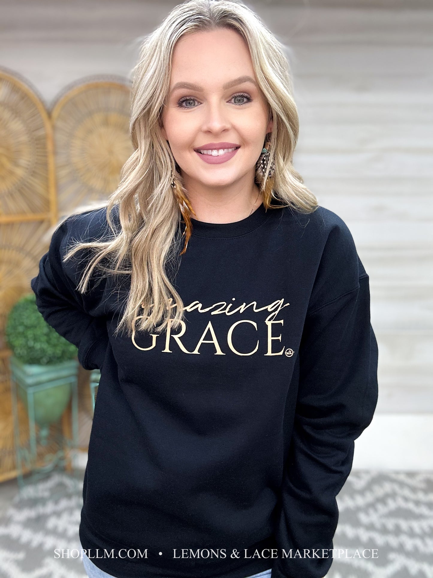 Amazing Grace Graphic Sweatshirt