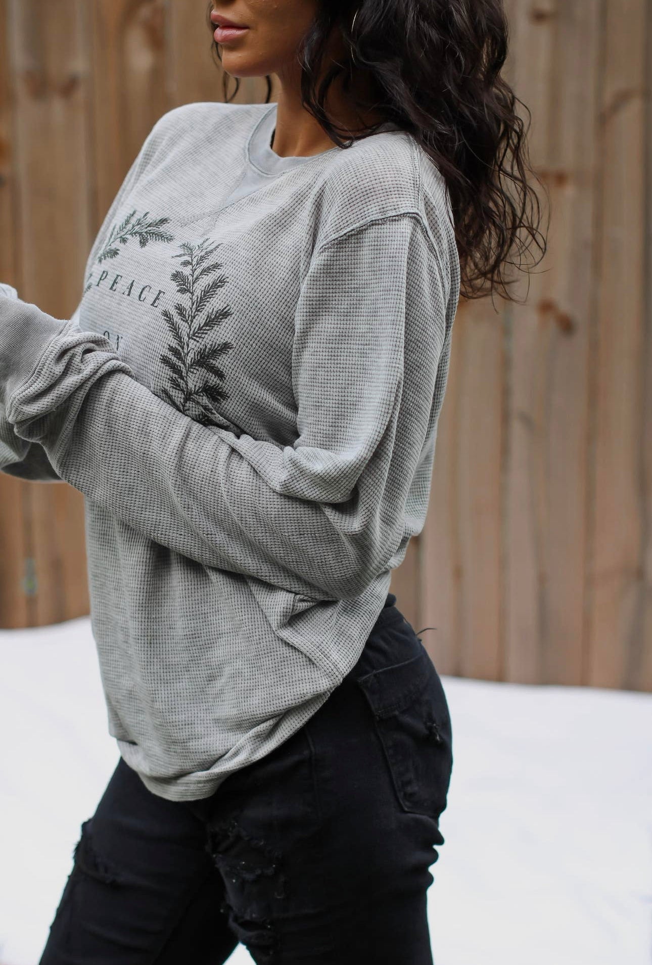 Peace on Earth Long Sleeve Thermal