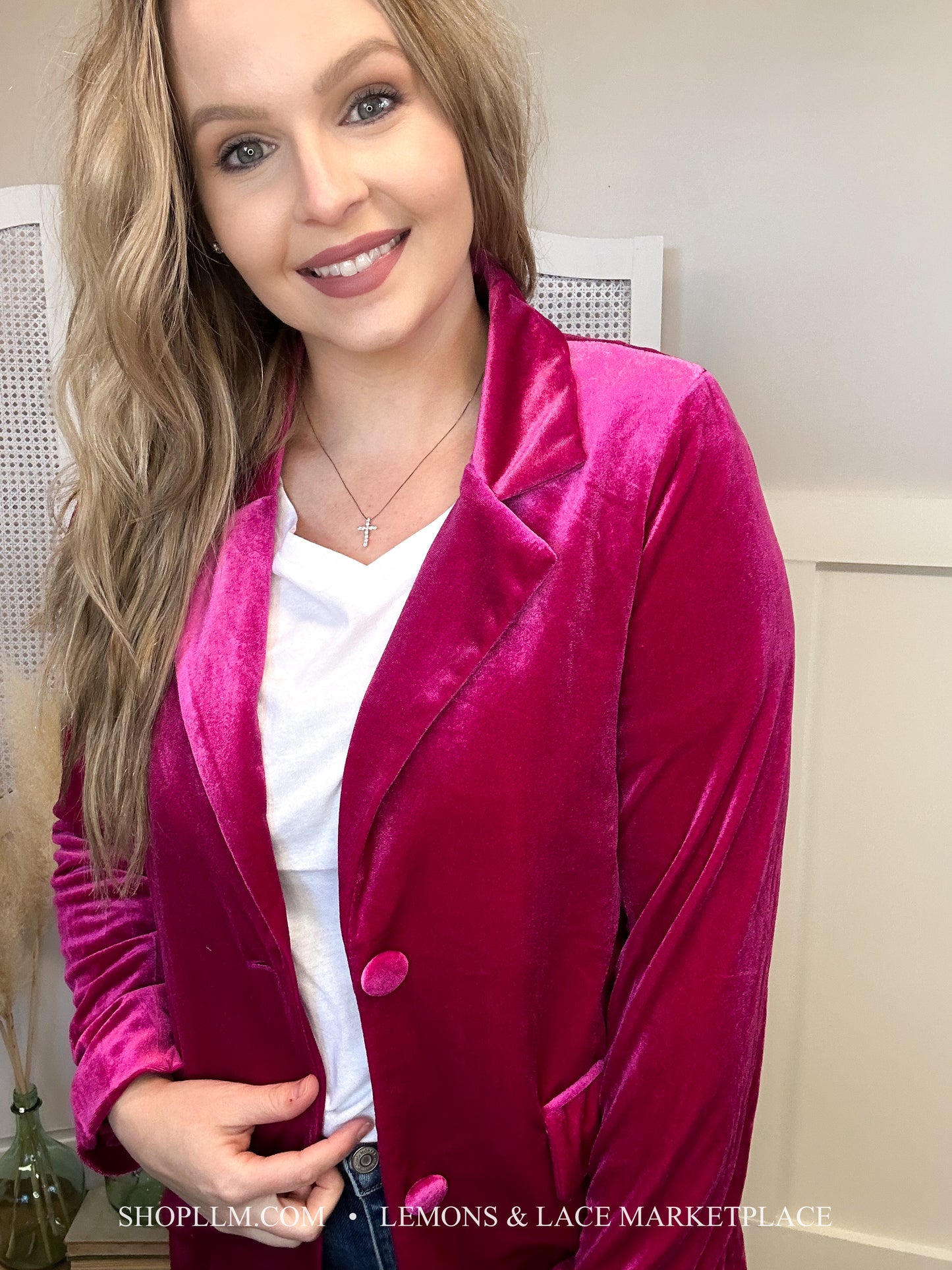 Stella Hot Pink Blazer