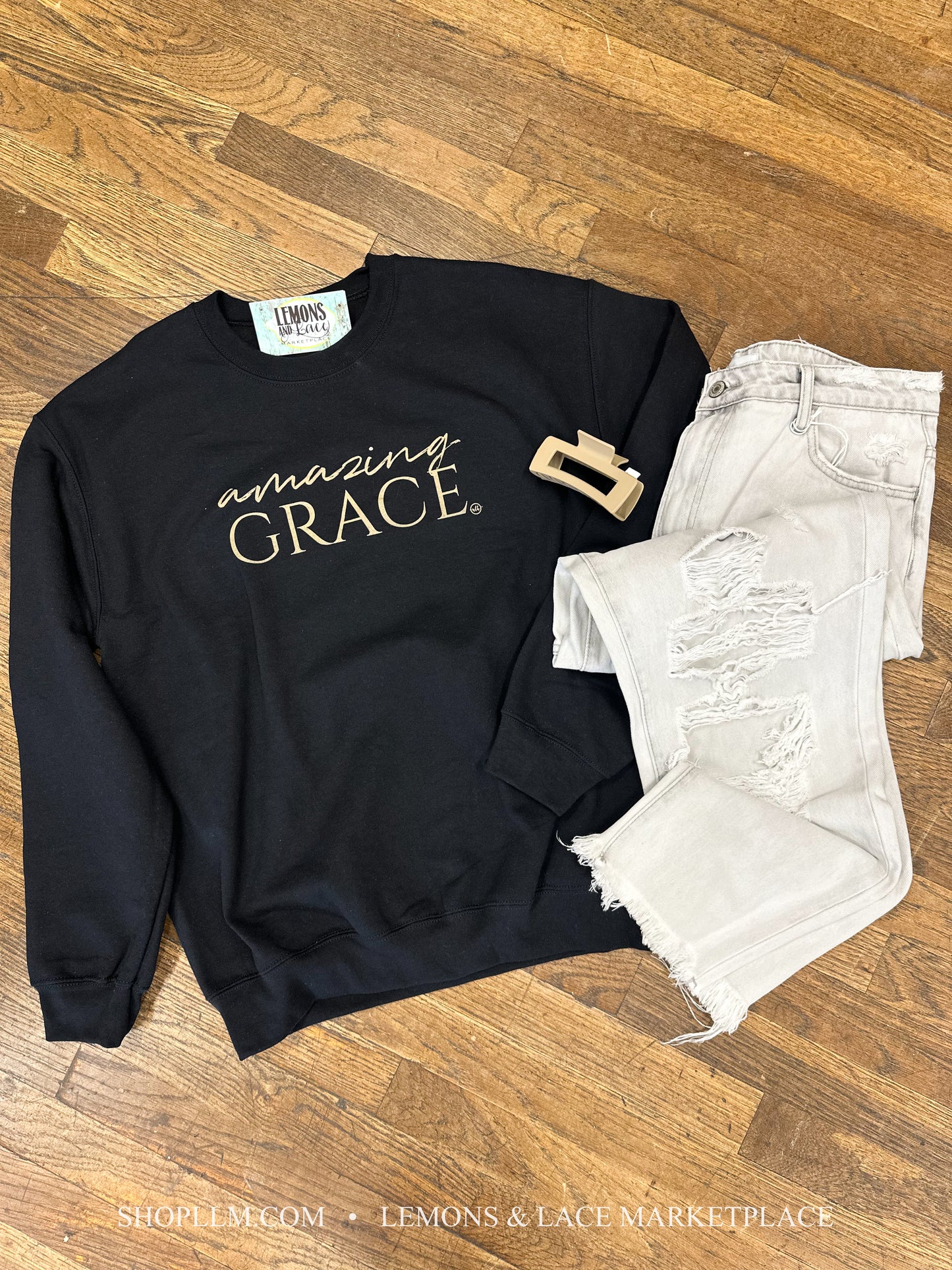 Amazing Grace Graphic Sweatshirt