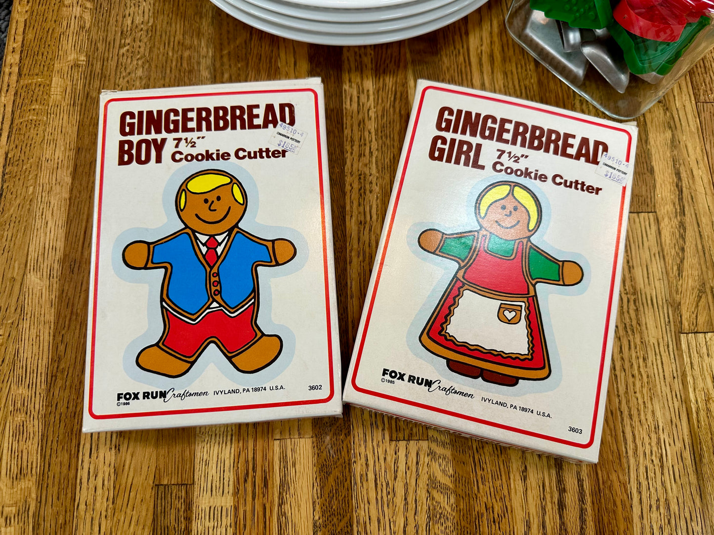 Gingerbread Cookie Cutters Set of 2
