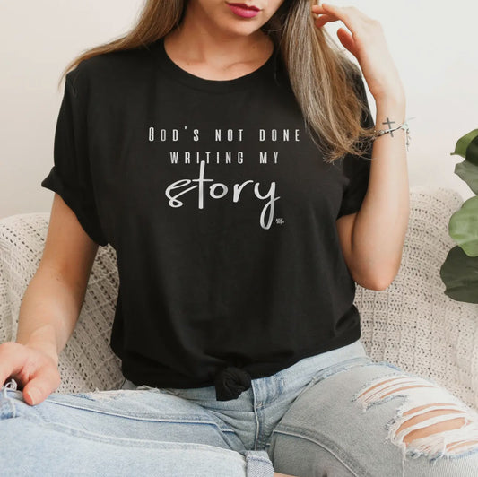 GOD'S NOT DONE TOP