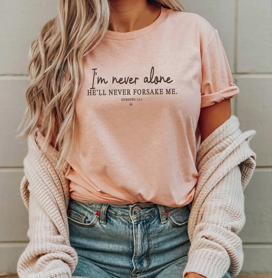 I'M NEVER ALONE TOP