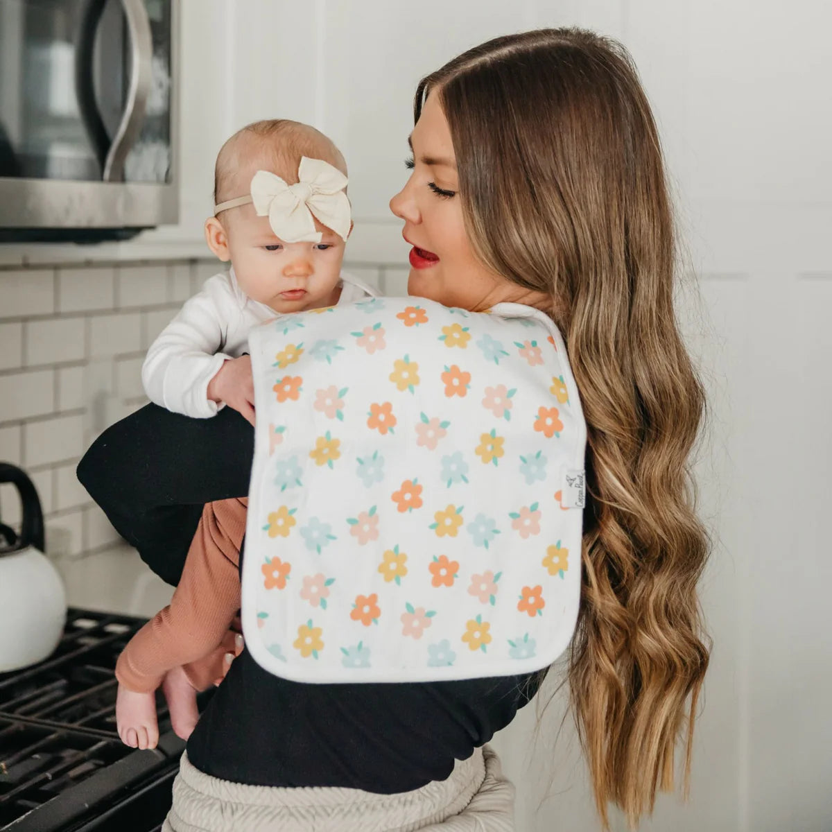 Cheery Burp Cloth Set (3-Pack)