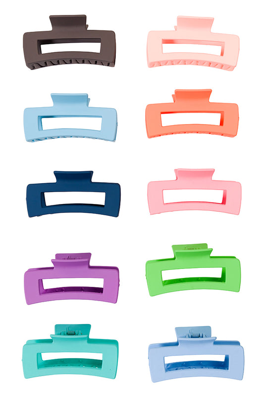 Rectangle 4" Hair Claw