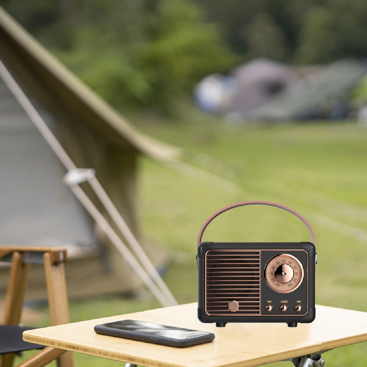 Retro Mini Wireless Bluetooth Speaker