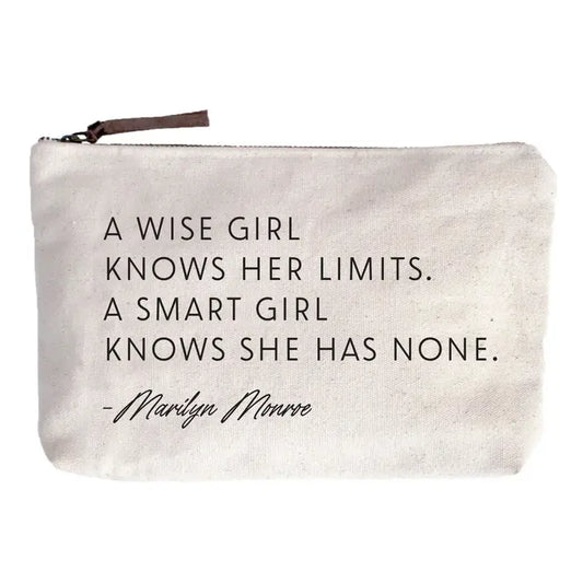ZIP POUCH -A SMART GIRL