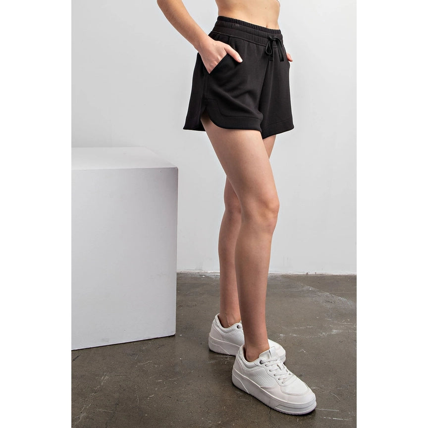 Black Classy Short Pants
