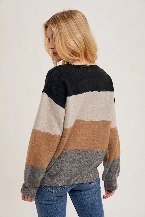 Color Block Sweater