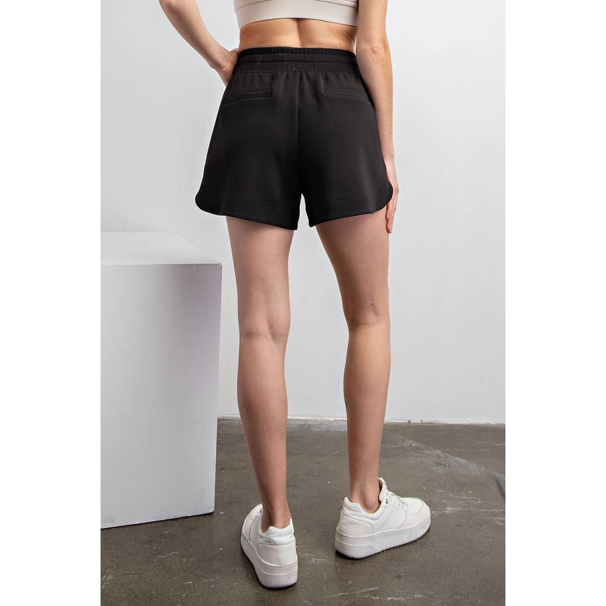 Black Classy Short Pants
