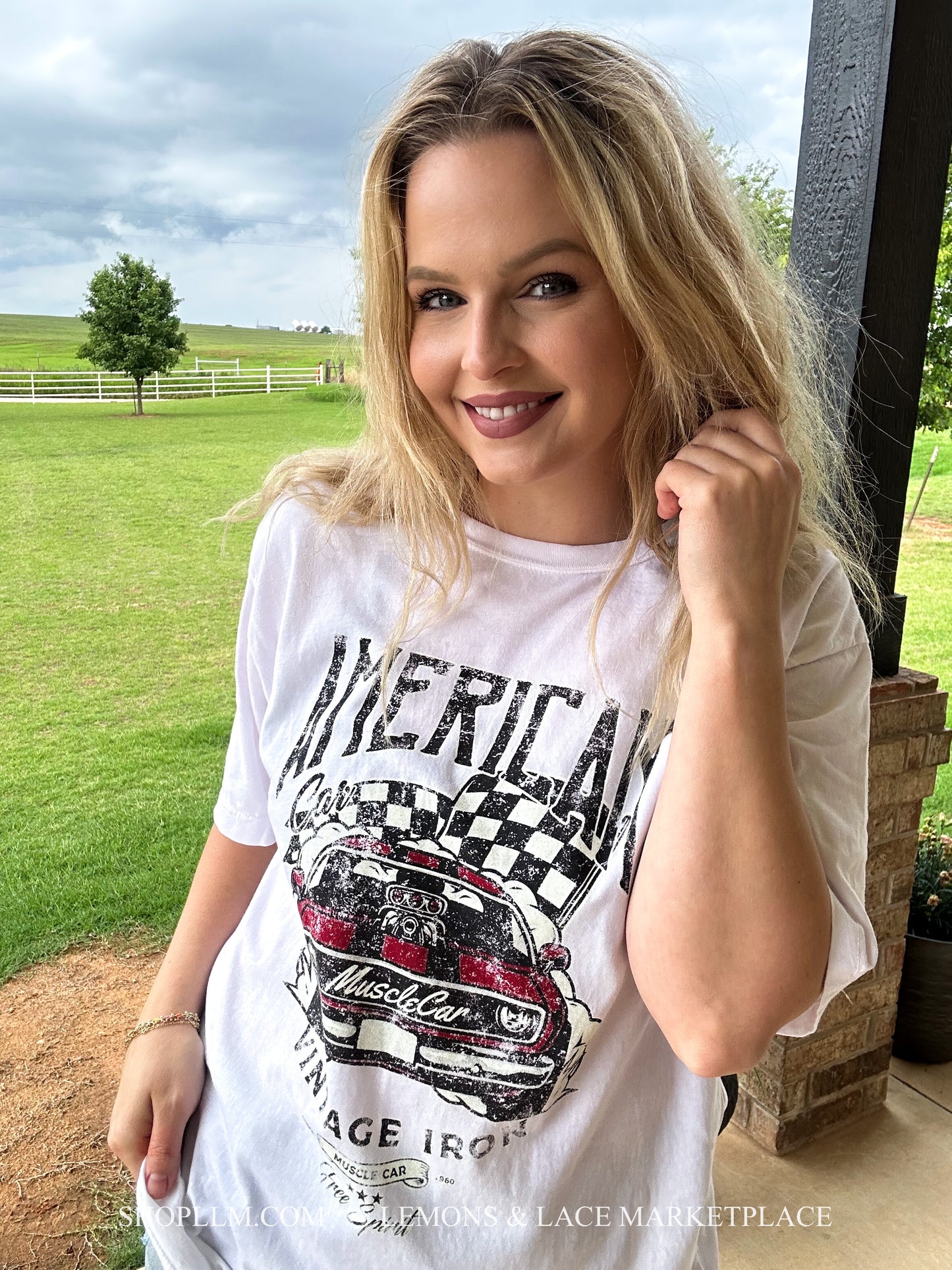 Vintage Muscle Car Graphic Tee
