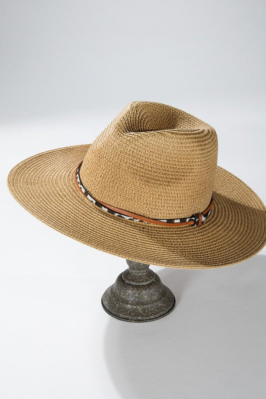 Double Trim Panama Hat